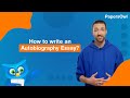 Writing an Autobiography Essay