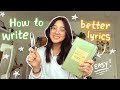 Songwriting Techniques and Challenges