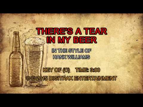 Hank Williams – There’s A Tear In My Beer (Backing Track)