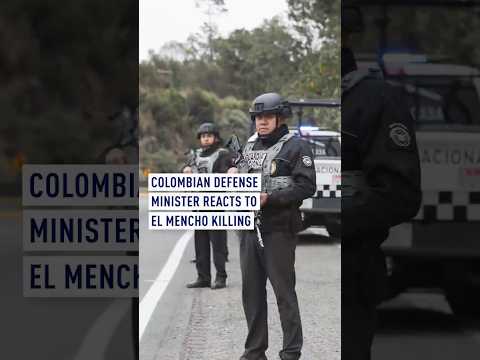Colombian defense minister reacts to El Mencho killing #worldnow
