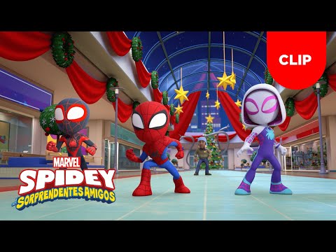 Spidey y sus Sorprendentes Amigos | Una Navidad a lo Spidey | Clip