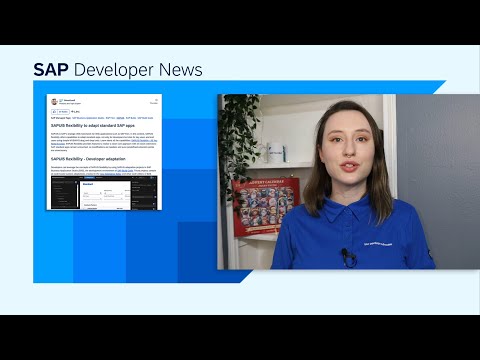 SAP Developer News