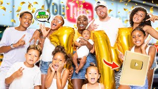YOU MADE THIS HAPPEN!!!💕 - 1 MILLION SUBSCRIBERS!!! 🥳🎉