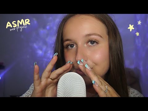 ASMR mes projets pour la rentrée (chuchotements)