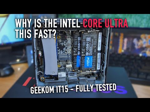 Geekom IT15 Mini PC - Intel Core Ultra Insanity - IT'S FAST!