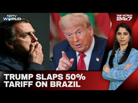 Donald Trump | Trump Slaps 50% Tariff On Brazil Over Bolsonaro Trial | NDTV World