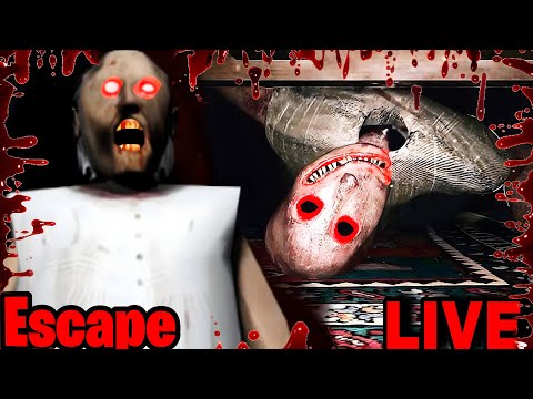 GRANNY LIVE GAMEPLAY || HORROR LIVE STREAM ||#granny #grannylivegameplay #shortslive #funny #shorts