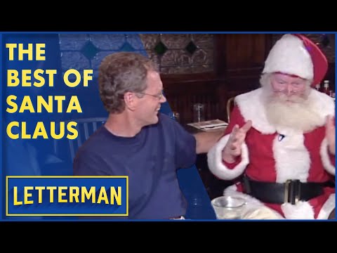 Our Favorite Santa Claus Moments | David Letterman