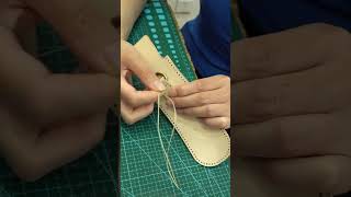 It Carries a Little Warmth That Leather Alone Can't Give. #babylonleather #diybagmaking