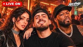 IRL - SHOW DO 50 CENT EM MIAMI | JON VLOGS AO VIVO