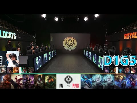 IW vs RNG D1G5 - MSI2022実況解説