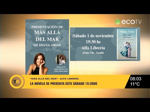 Se presenta el libro "Más allá del mar"
