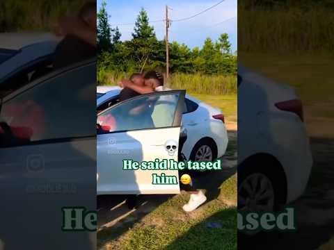 “That 🥷 TASED me bruh” 😂😂😂😂 #yn #funny #youtubeshortsviral