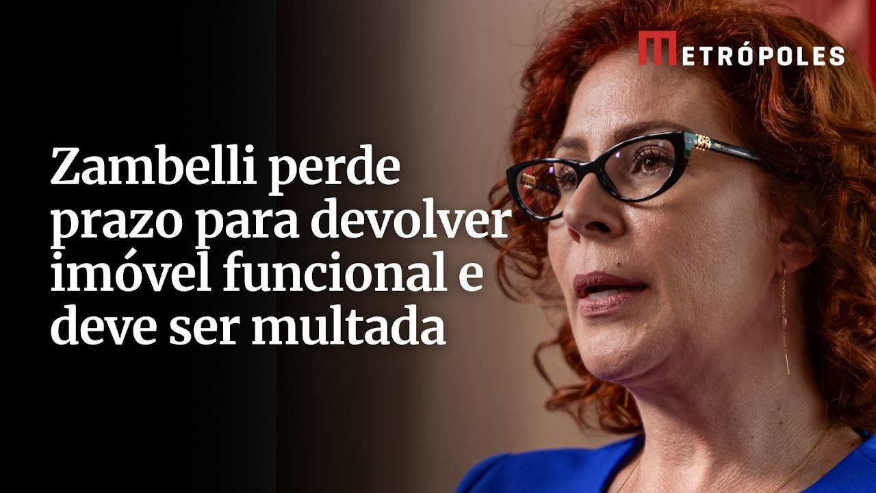 Zambelli perde prazo para devolver imóvel funcional e deve ser multada