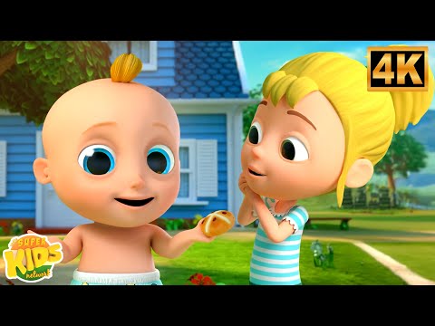 Hot Cross Buns, हिंदी कविताएं, Hindi Nursery Rhymes for Children