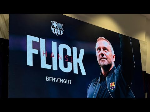 Hansi Flick, en directo - Presentación del nuevo entrenador del FC Barcelona