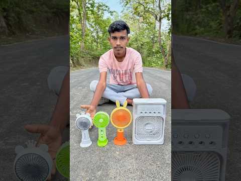 4 Mini Cooling Fan And Ac Unboxing 😲💥