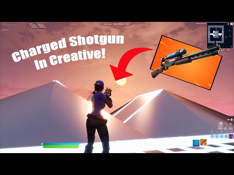 How To Get The CHARGED SHOTGUN In CREATIVE!!! (Actually Works)