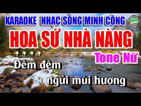 Karaoke Nhạc Sống Tone Nữ Dễ Hát | Chọn Lọc Nhạc Trữ Tình BOLERO – HOA SỨ NHÀ NÀNG