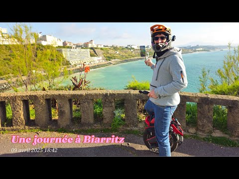 Ballade en gyroroues dans Biarritz et ses alentours #biarritz #anglet  #euc #edpm #electrique