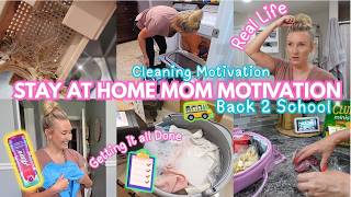 Realistic Cleaning Motivation | Back to School + House Reset!
