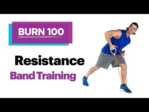 Resistance Band Training–Quick & Easy At-Home Workout Routine–SELF’s Burn 100 Calories