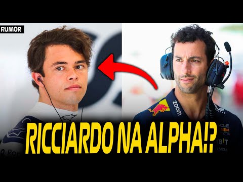 RICCIARDO JÁ ESTARIA CERTO NA ALPHATAURI APÓS AS FÉRIAS (RUMOR) / MERCEDES 2024 / DEFEITO DE PEREZ