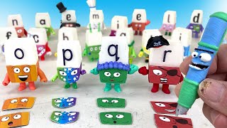 Alphablocks Toys - DIY Magnetic Figures (O,P,Q,R and Ben the Pen) ||  Keiths Toy Box