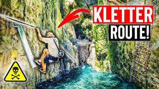 EXTREM-HIKE durch gesperrten KLETTERSTEIG!🪨| PARKOUR in verlassener TURNHALLE!