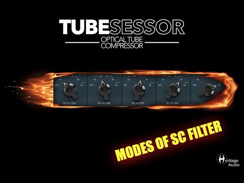 The TUBESESSOR's unique Sidechain FILTER section to a test