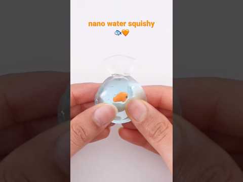 How to make a nano tape water squishy 💦 #NanoTape #Squishy DIY