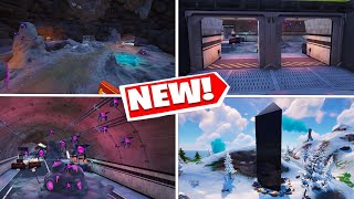 All New Secret locations & Map Changes in Fortnite Nightmares Update