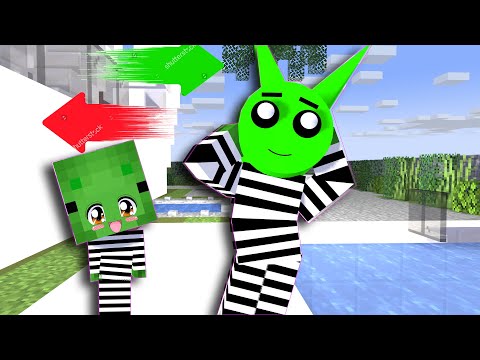 CHICKEN WING MEME : MIKEY PRISON SPRUNKI - Minecraft Animator #minecraft