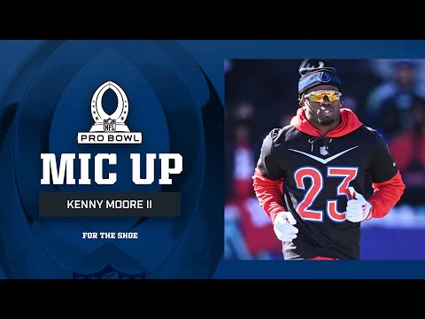 Kenny Moore II Mic'd at AFC Practice | 2022 Pro Bowl video clip