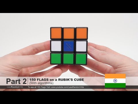 How to make 150 Flags on a Rubik's Cube - Part 2