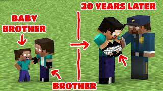 Herobrine Brothers Life - Minecraft Animation