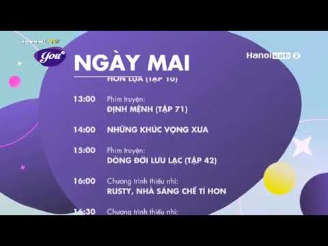 YouTV (Hanoicab2) GTCT Ngày Mai 00h00 10/05/2019