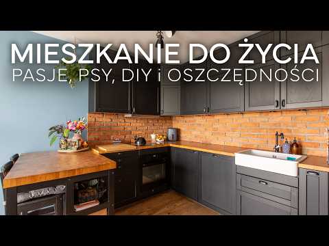 WYGODNE MIESZKANIE pełne pasji, dwa psy 🐶🐕‍🦺 i koszty remontu 💸 | Trzypokojowe 56m² HOME TOUR