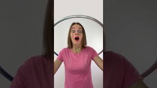 Anya's hoop turns her into a snake, a dinosaur and an elephant
