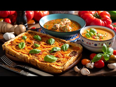 Meniu de vara, 3 preparate pe baza de rosii simple si delicioase. Multumesc, Tefal!