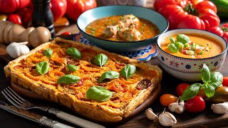Meniu de vara cu rosii romanesti, 3 retete simple si delicioase. Multumesc, Tefal!