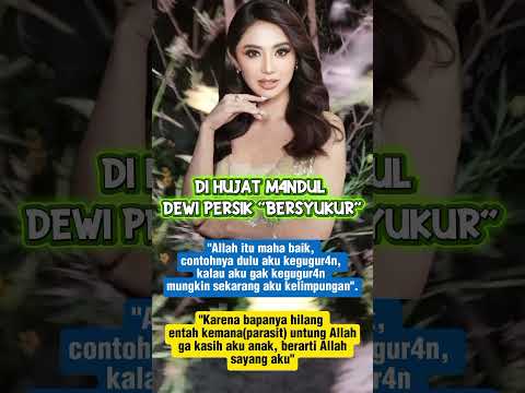 Dihuj4t Mandul Dewi Persik "Bersyukur" #beritaartisterbaru #trendingshorts #news
