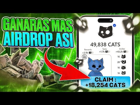 ¡¡CUIDADO!! TIENES QUE SABER ESTO SI FARMEAS EL AIRDROP DE CATS...