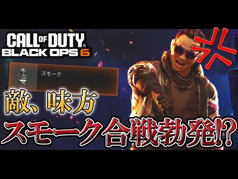 味方も敵もスモークポイポイ!?更にSGまで使ってきたのでリスハメしてわからせたったwww【COD:BO6実況】