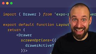React Native Drawer Navigation with Expo Router