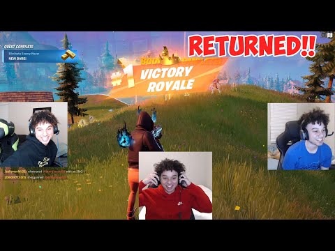 Driplets First Time Playing Fortnite! (3 WINS IN A ROW!)