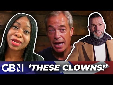 CLOWNS: Nigel runs rings around 'remainer' Fred Sirieix in debate over Brexit benefits