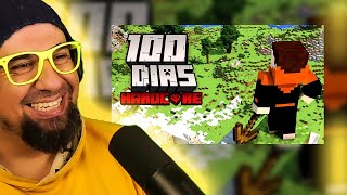 reagindo ao PRIMEIRO 100 DIAS no Minecraft Hardcore do BR (o COMPLETO)