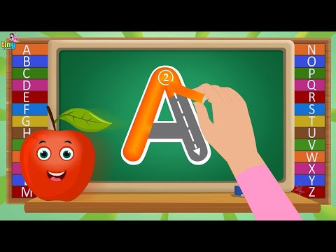 How to Write ABC Letters for Children | Learn Writing ABC for Preschool | Alphabet Song for Kids