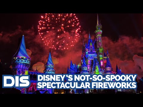 Disney's Not-So-Spooky Spectacular Fireworks at Mickey's Not-So-Scary Halloween Party 2024